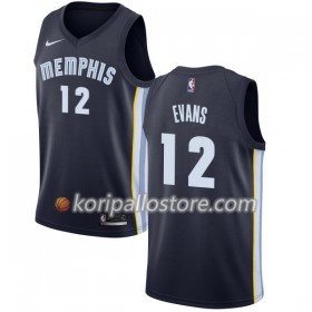 Memphis Grizzlies Tyreke Evans 12 Nike 2017-18 Navy Miesten Pelipaidat Swingman 